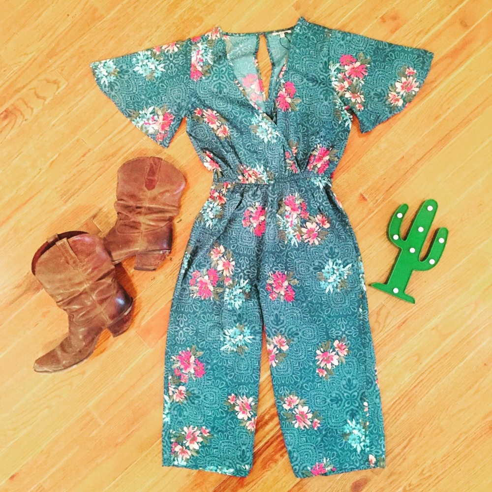 Floral Romper